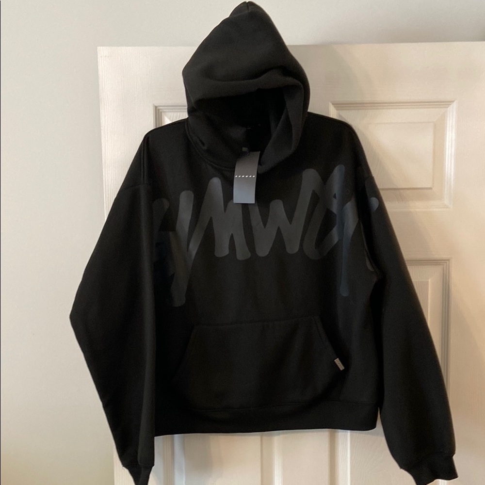 SUMWON Black Hoodie size XS brand new length 24” pit to pit 46”